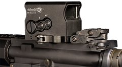 AimShot HG Elite 1x 34mm 2 MOA Green Dot Reflex Sight CR2 Black — view 2