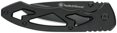 SW Knives Uncle Henry CK400LCP Skeletonized Large 3" Folding Drop Point Plain SS — view 2
