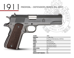 Springfield Armory 1911 Mil-Spec Defender Legacy 45 ACP 5" 7+1 SAO Pistol — view 2