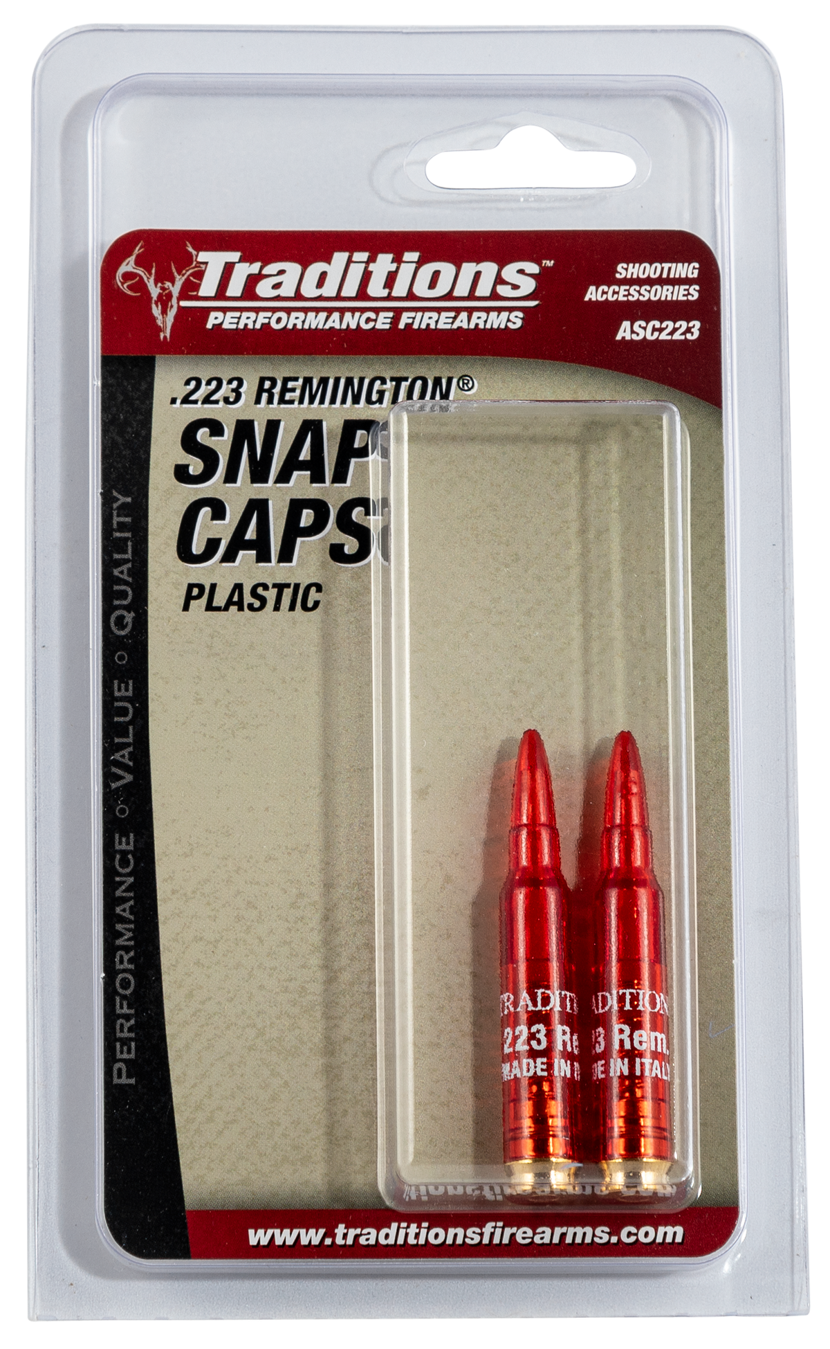Traditions ASC223 Snap Caps .223 Rem 2-Pack — view 2