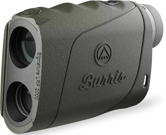 Burris Signature LRF 2000 7x 2400 yds Laser Rangefinder - Gray/Green Rubber Armor — view 2