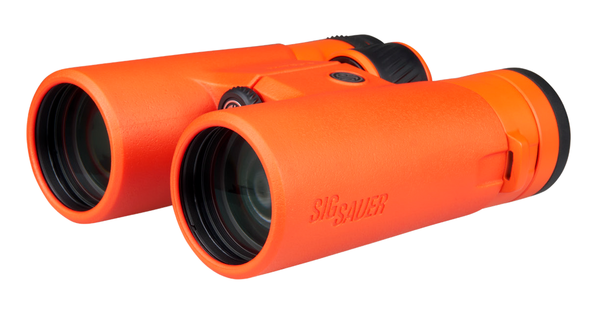 Sig Sauer Electro-Optics Zulu4 HD 10x42mm Marine Binoculars - Orange — view 2