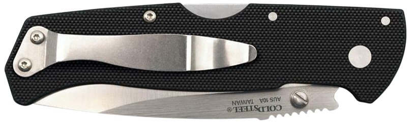 Cold Steel 26WD Air Lite 3.5" Folding Drop Point Plain AUS-10A SS Black G10 Handle — view 2