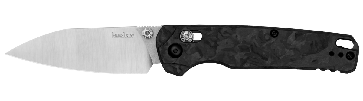 Kershaw Bel Air XL 3.4" Reverse Tanto Plain CPM MagnaCut 2-Tone - Black Carbon Fiber — view 2