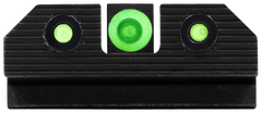 XS Sights R3D 2.0 Night Sights for Glock 17/19 - Green Tritium Green Outline Front / Green Tritium Rear - 3-Dot Set — view 2