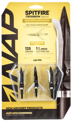 NAP Spitfire Crossbow Broadhead 125gr 3-Pack — view 2