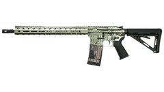 Black Rain Ordnance Spec15 Trump FX Custom Limited Edition 5.56 NATO 16" 30+1 Semi-Auto AR-15 Rifle - Silver — view 2