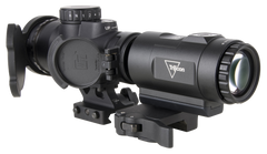 Trijicon MRO SD 1x25mm 2 MOA Red Dot Sight w/ 3X Magnifier - Full Co-Witness Mount — view 2