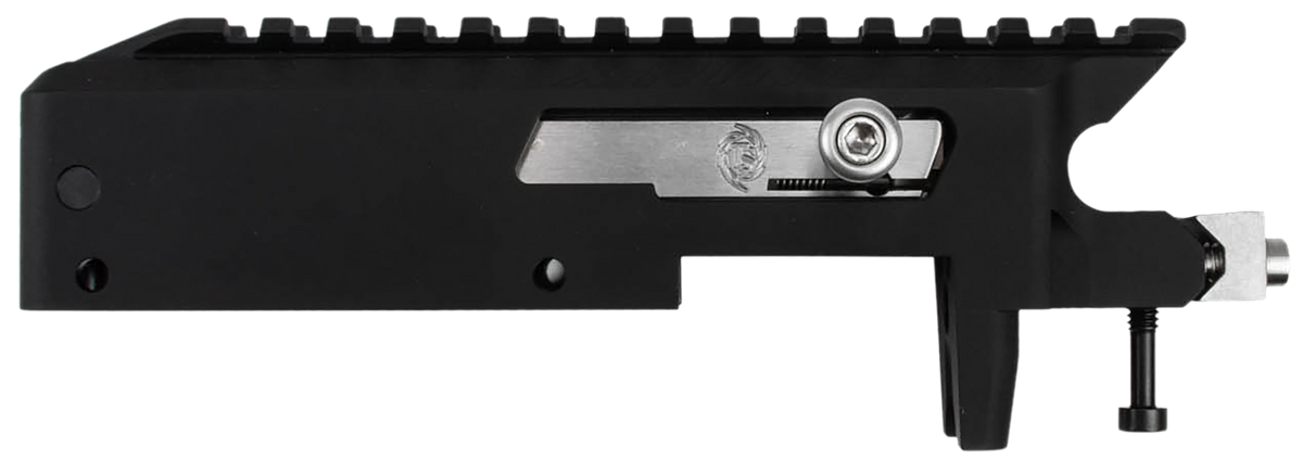 Tactical Solutions X-Ring Takedown VR Gen2 22 LR 16.5" 10+1 Semi-Auto Rifle - Matte Black, Magpul X-22 Backpacker FDE — view 2
