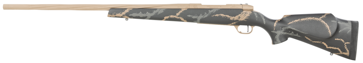 Weatherby Mark V Accumark LTD 6.5 Creedmoor 22" 4+1 Bolt Action Rifle - Burnt Bronze Cerakote — view 2