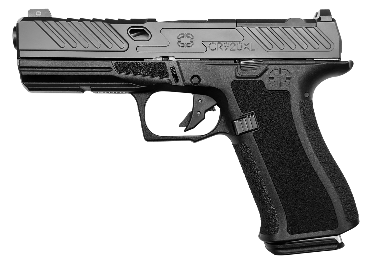 Shadow Systems CR920XL Elite 9mm Luger 4.18" 10+1 Semi-Auto Pistol - Black — view 2