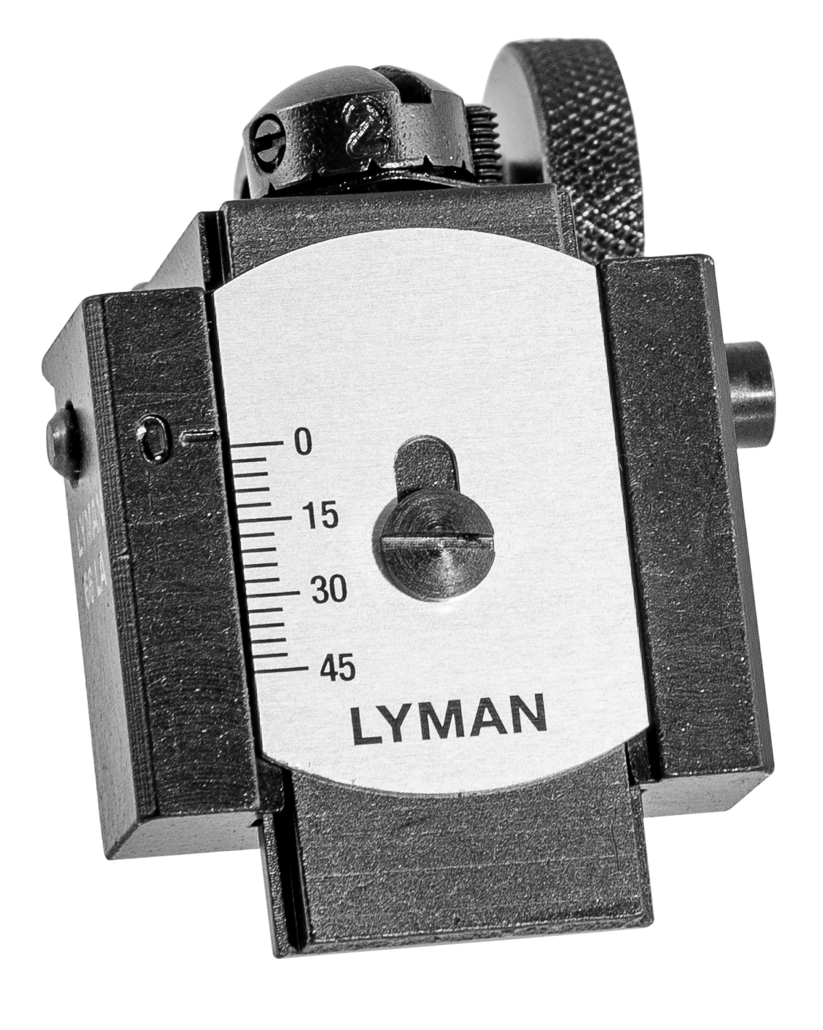 Lyman 66LA Receiver Peep Sight Marlin 336/1894/1895 - Black Aluminum — view 2