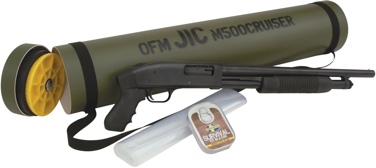 Mossberg 500 JIC Cruiser 12 Gauge 3" 5+1 18.5" Pump Shotgun - Survival Kit In A Can — view 2