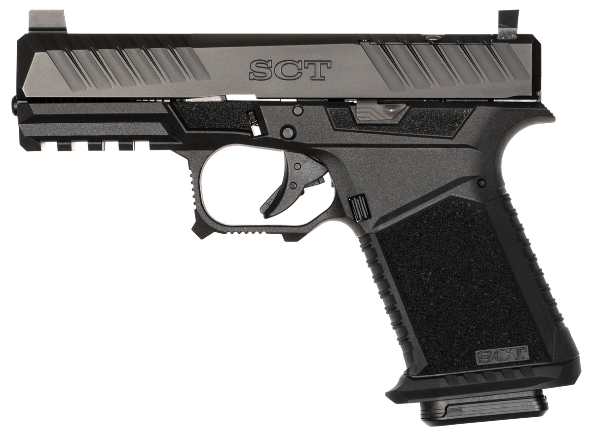 SCT Manufacturing DSC9 9mm 4" 15+1 Semi-Auto Pistol - Black — view 2