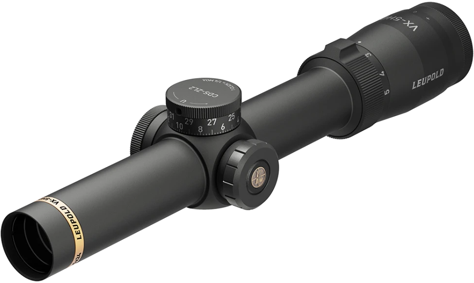 Leupold VX-5HD 1-5x24mm CDS-ZL2 Illuminated FireDot Duplex 30mm Matte Black Riflescope — view 2