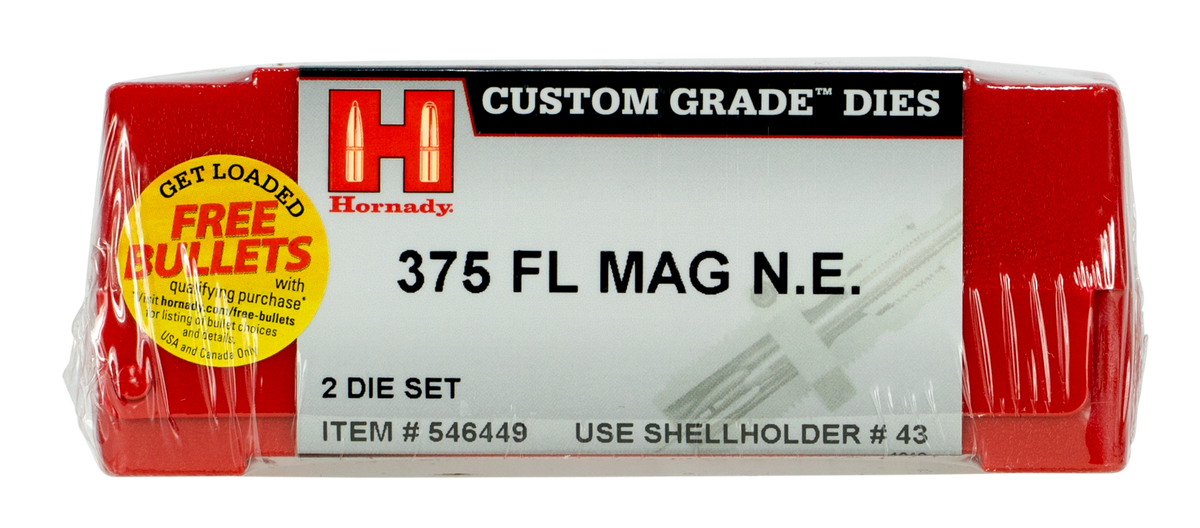 Hornady Custom Grade Series I 2-Die Set 25-06 Rem Full Length Sizing/Seater — view 2