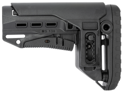 NcSTAR Compact PCP52 Mil-Spec Stock - Black Synthetic w/ Adjustable Cheekpiece — view 2