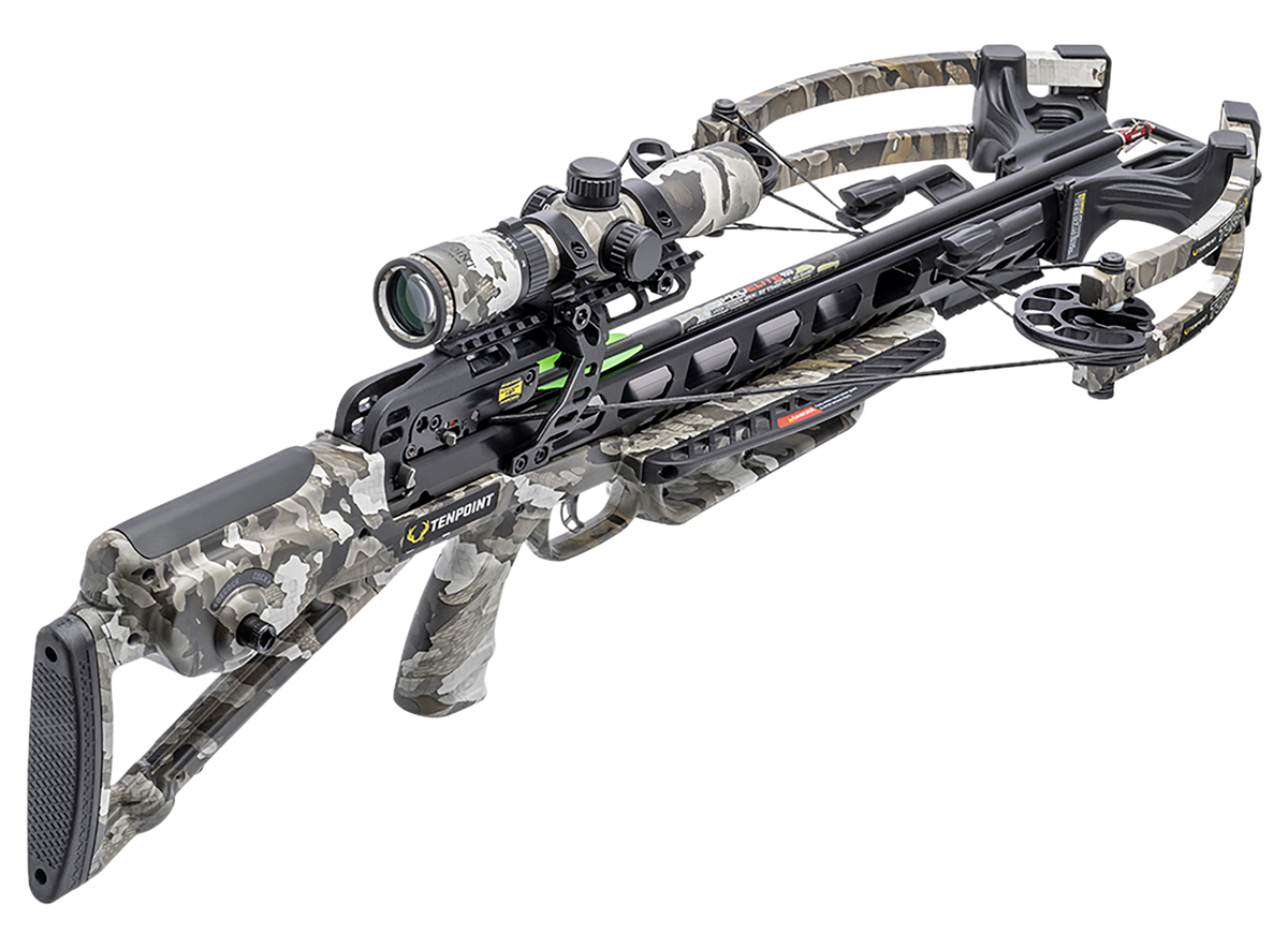 TenPoint Turbo X Vektra Camo Crossbow 230 lb 33.25" 415 FPS - Rangemaster 100 Package — view 2