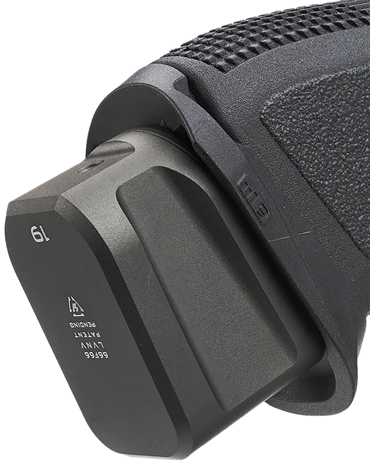 Strike Industries EMP Aluminum Extended Mag Plate 9mm Luger +5-Rd Fits Glock G19 - Black — view 2