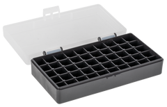 Berry's Ammo Box 40 S&W, 45 ACP 50rd Clear Lid w/Black Bottom — view 2