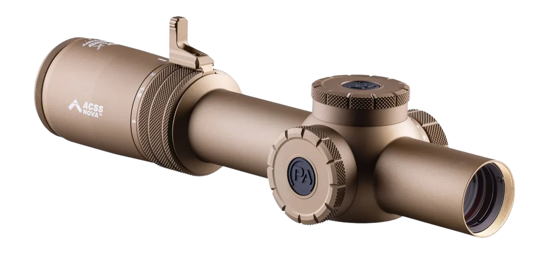 Primary Arms Optics PLxC 1-8x24mm SFP Rifle Scope FDE - ACSS Nova Reticle — view 2