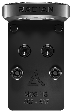 Radian Weapons H0022 Guardian Optic Guard Black Aluminum - Glock MOS HS407/507 — view 2