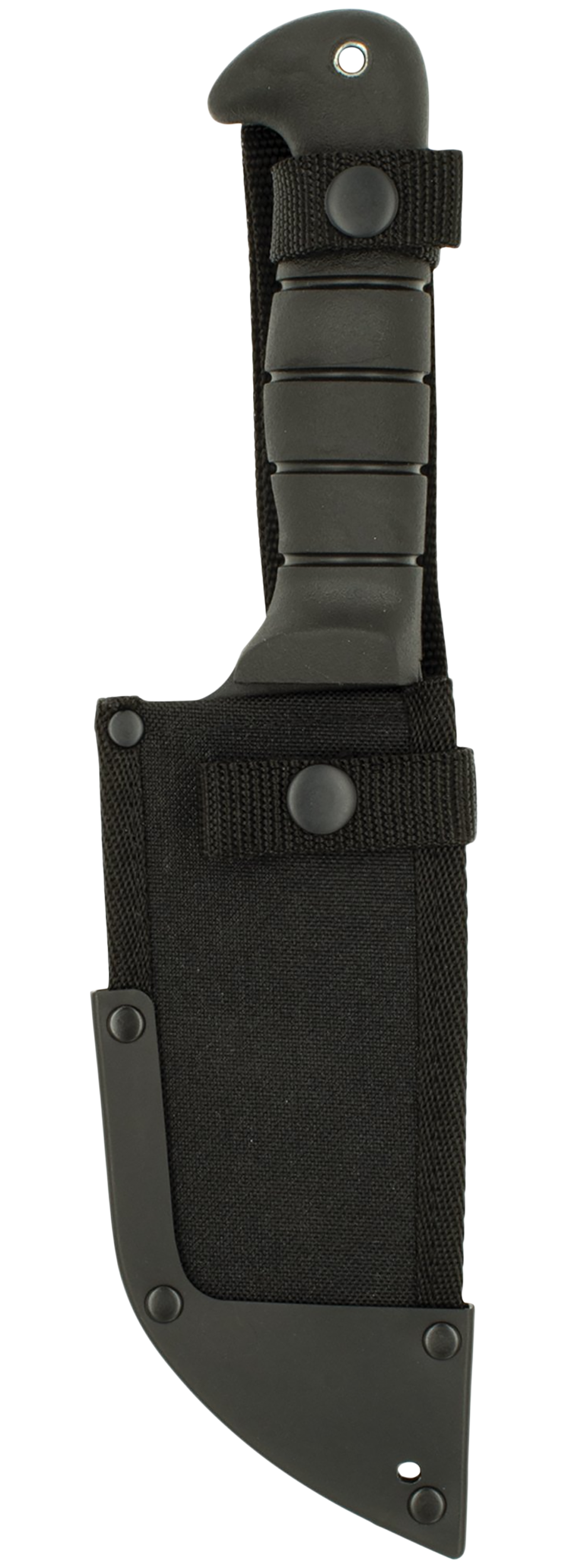 Ka-Bar 1278 Warthog Heavy Duty 6.75" Fixed Blade Clip Point Plain SK-5 High Carbon TPR Handle — view 2