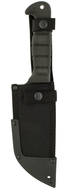 Ka-Bar 1278 Warthog Heavy Duty 6.75" Fixed Blade Clip Point Plain SK-5 High Carbon TPR Handle — view 2