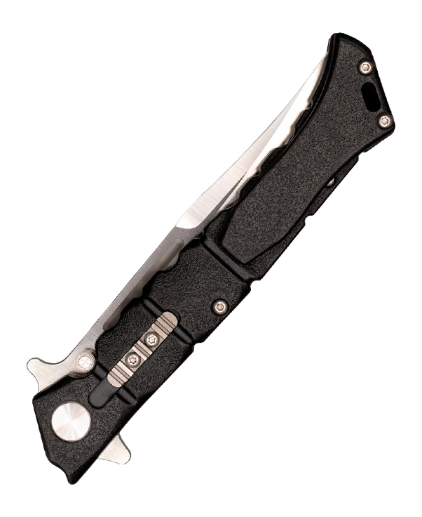 Cold Steel Medium Luzon 4" Folding Plain 8Cr13MoV Black GFN Handle - Blackout — view 2
