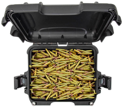 Nanuk 905 223 Rem 525 Rd Ammo Case - Black/White NK-7 Resin — view 2