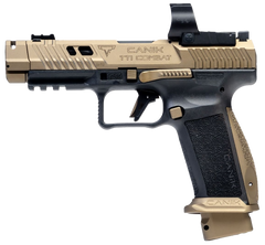 Canik TTI Combat 9mm Luger 4.60" 18+1 Semi-Auto Pistol - Bronze/Black — view 2