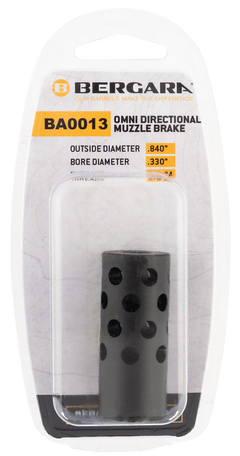 Bergara Rifles BA0013 Omni #3 Directional Muzzle Brake 30 Cal .840" 5/8x24 — view 2