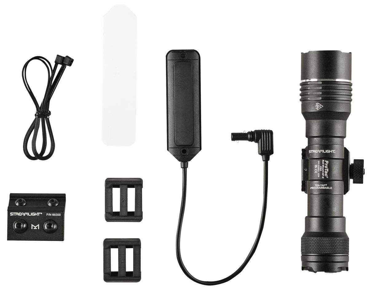 Streamlight ProTac Rail Mount HP-X Pro 800 Lumens CR123A Black Long Gun Light - 5.63" — view 2