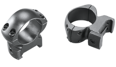 Weaver Mounts Grand Slam Top Mount Scope Rings 1" High Matte Black Steel — view 2