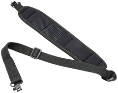 Butler Creek Comfort Stretch Alaskan Magnum 1" 20"-46" Black Neoprene Rifle Sling with QD Swivels — view 2