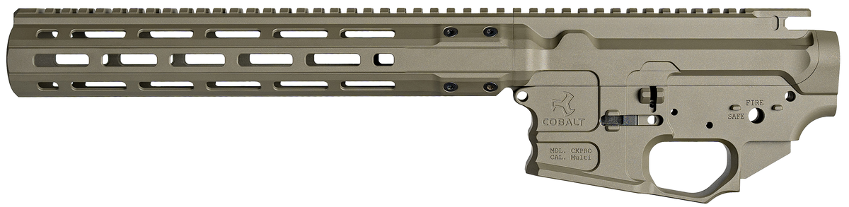 Cobalt Kinetics CK-Pro AR-15 6.75" M-LOK FDE Receiver Set — view 2