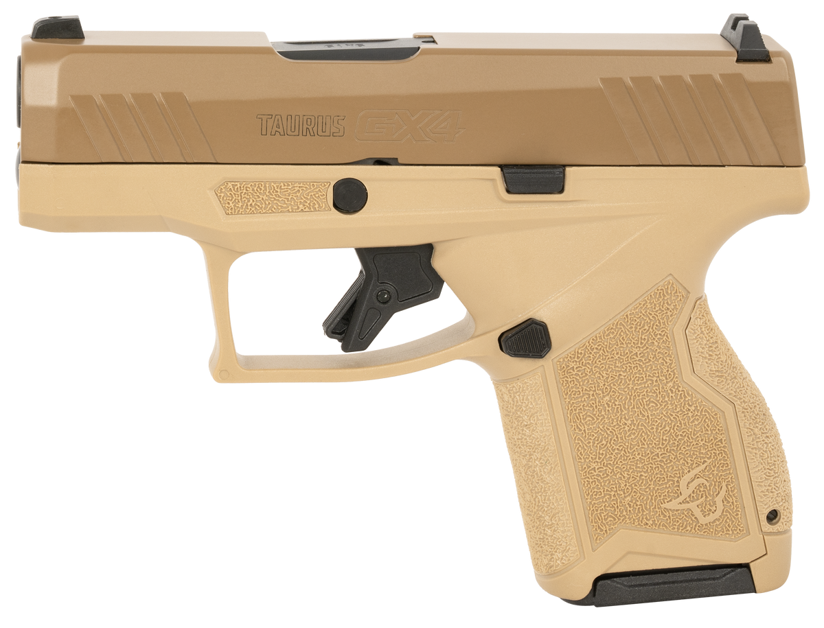 Taurus GX4 9mm Luger 3.06" 11+1 Semi-Auto Pistol - Coyote Tan / Tan Cerakote — view 2