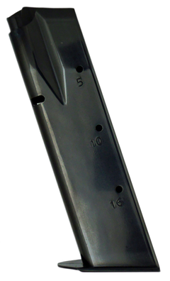 CZ 75/85 9mm Luger 16rd Blued Steel Magazine — view 2