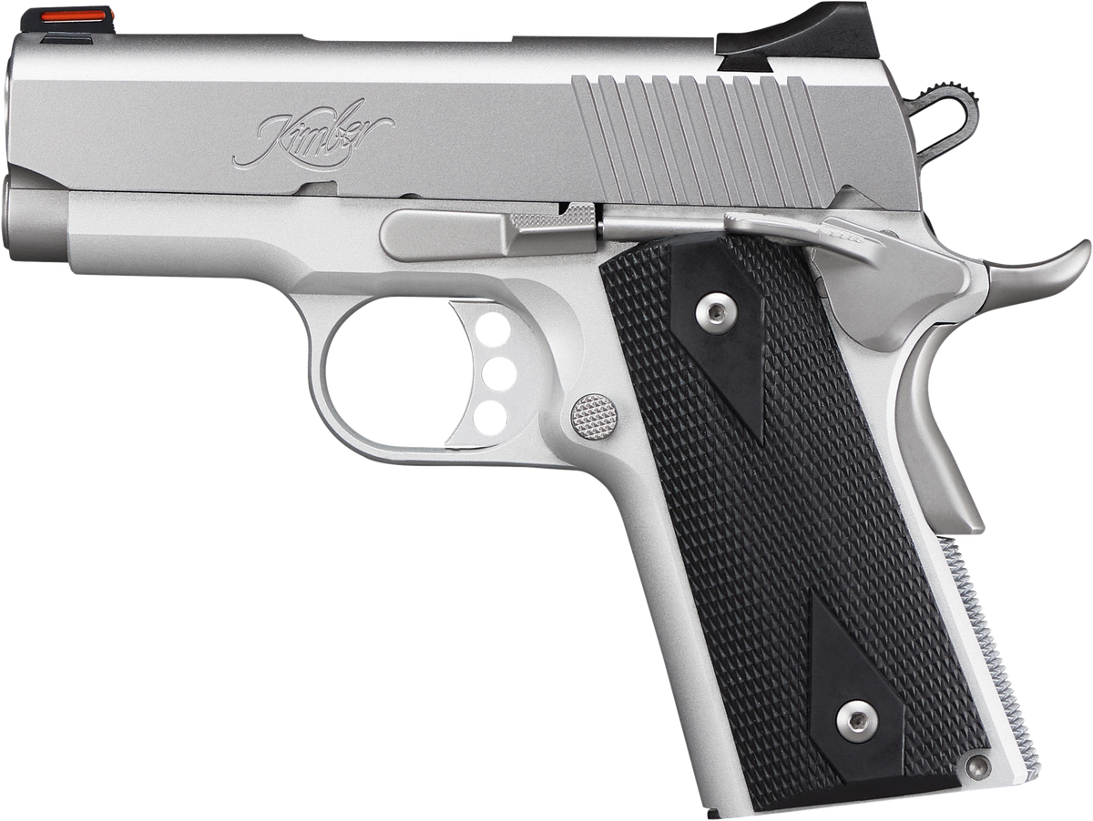 Kimber Stainless Ultra Carry II 45 ACP 3" 7+1 Semi-Auto Pistol - CA Compliant — view 2