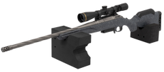 Allen 2458 Soft Rock Shooting Rest Black Foam Front and Rear Bag — view 2