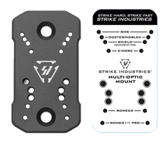 Strike Industries SG-OM-1301TAC Beretta 1301/A300 2.25" Aluminum Optic Mount Black — view 2