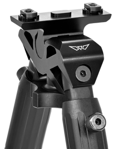 Warne Vapor M-LOK Bipod 7.1-10.5" Matte Black Aluminum — view 2