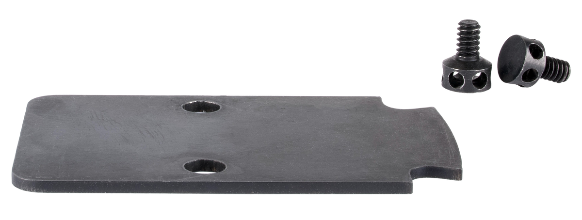 Trijicon RMRcc Mount Plate for Zev/AOS Pistol Slides - Matte Stainless Steel — view 2