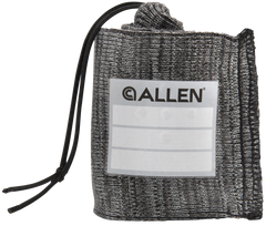 Allen 13170 Stretch Knit Handgun Sock 14" Gray Silicone-Treated Knit — view 2