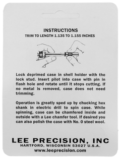 Lee 90157 Case Length Gauge 38 Special w/ Shell Holder — view 2