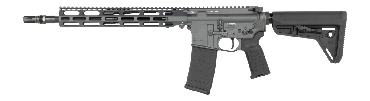 VKTR Industries VK-1 5.56 NATO 13.70" 30+1 Semi-Auto AR-15 Rifle - Sniper Gray Cerakote — view 2