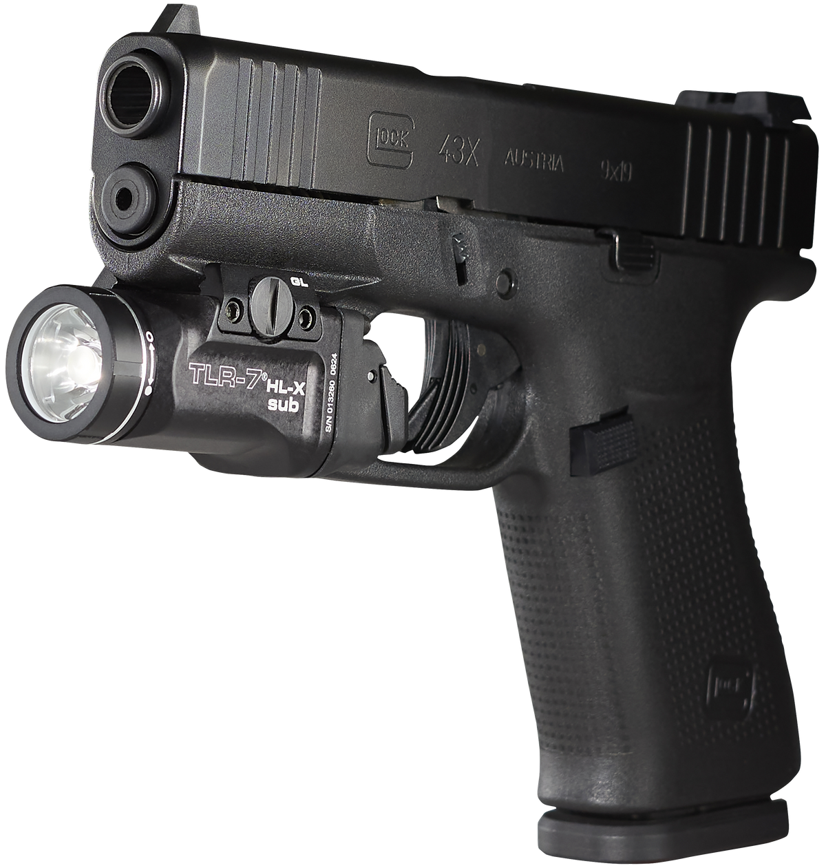 Streamlight TLR-7 HL-X SUB USB Glock 43X/48 1000 Lumens Weapon Light - Black — view 2