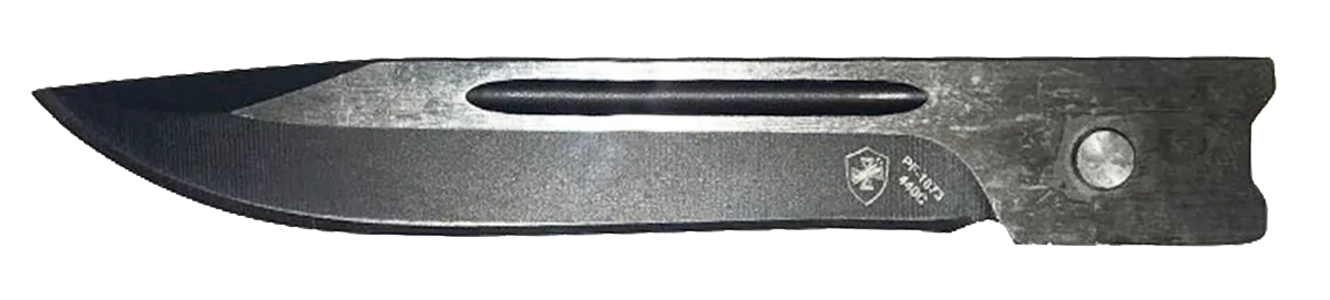 Templar Knife Gen II Back The Blue Slim 3.43" OTF Drop Point Plain 440C Black Oxide Stonewashed Aluminum Handle — view 2