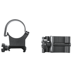 Weaver Mounts Detachable Top Mount Extension Rings 1" Extra High Matte Black — view 2