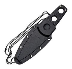 Cold Steel 11SDT Secret Edge 3.5" Fixed Plain AUS-8A Black Kray-Ex Handle — view 2